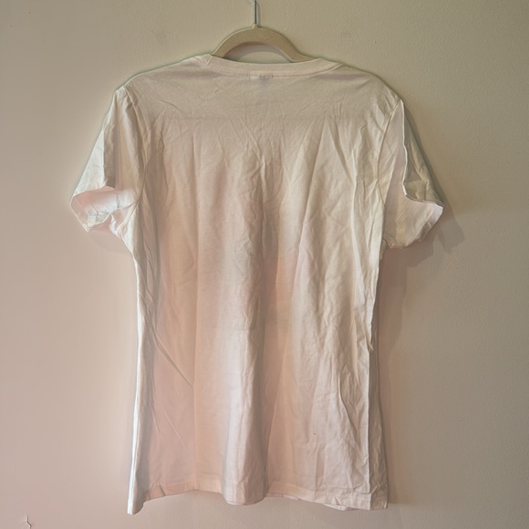 PORT & COMPANY Large L White Tee Cool Watermelon Slice - Picture 4 of 4